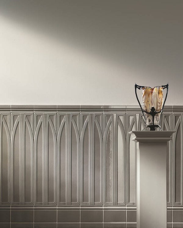 Lambrizering epoque belvedere grey 106,5 cm hoog