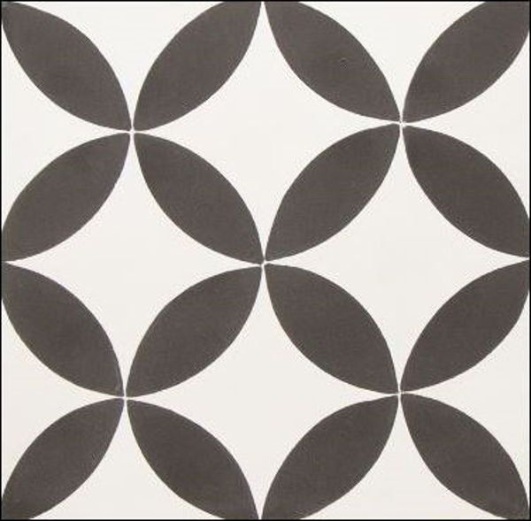 Zement Fliese Clover 1081 20x20 cm