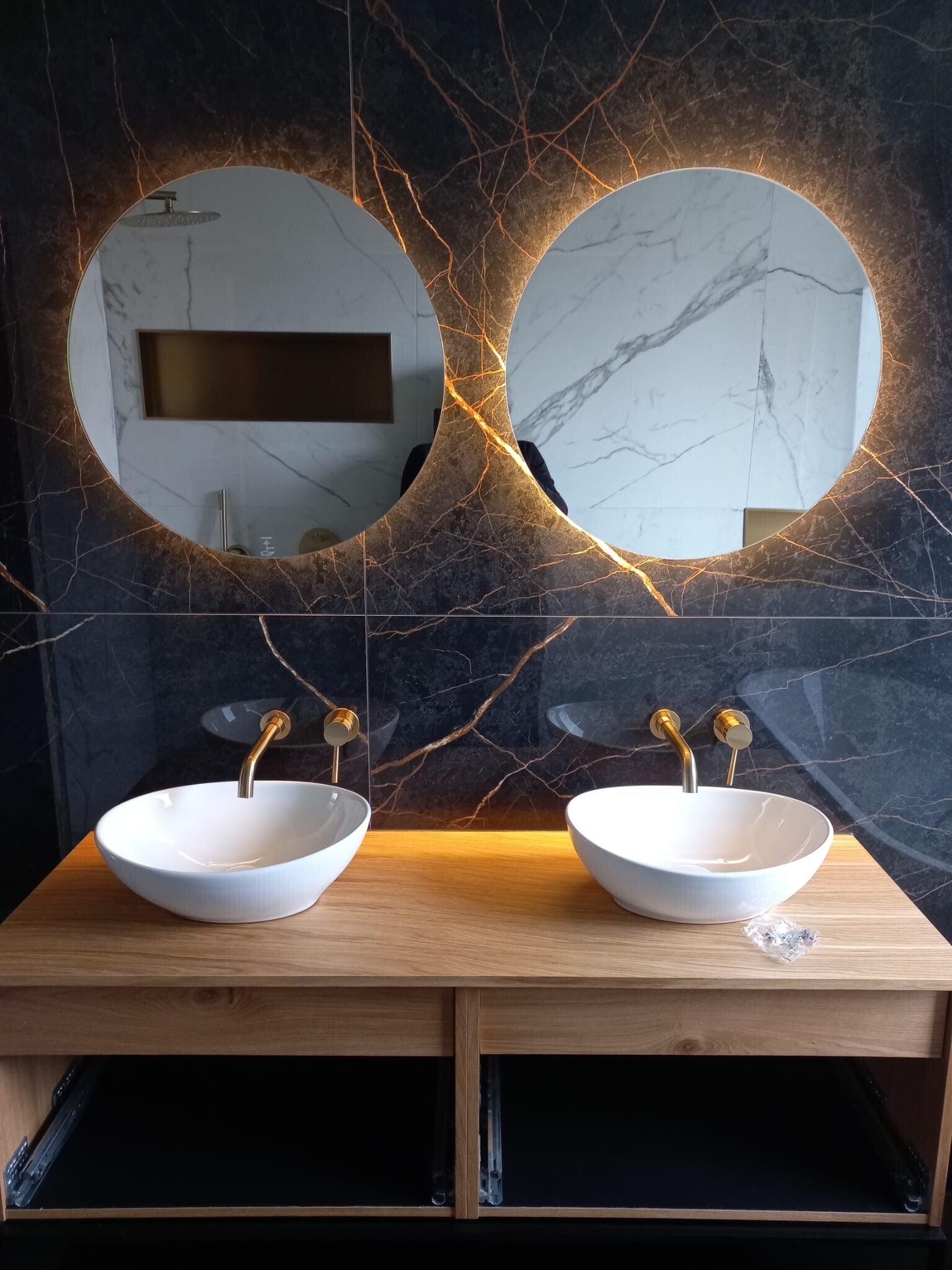 De badkamer van Corine