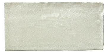 Wandtegel Manual Cracquelé cyan 7,5x15 cm