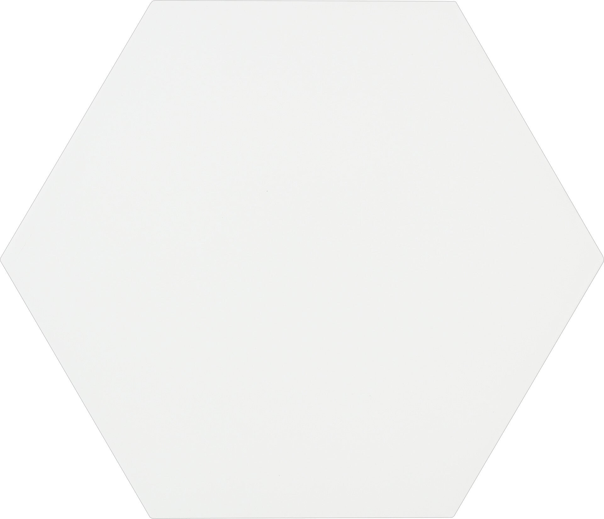 Hexagon Meraki unitegel Blanco 19,8x22,8 cm