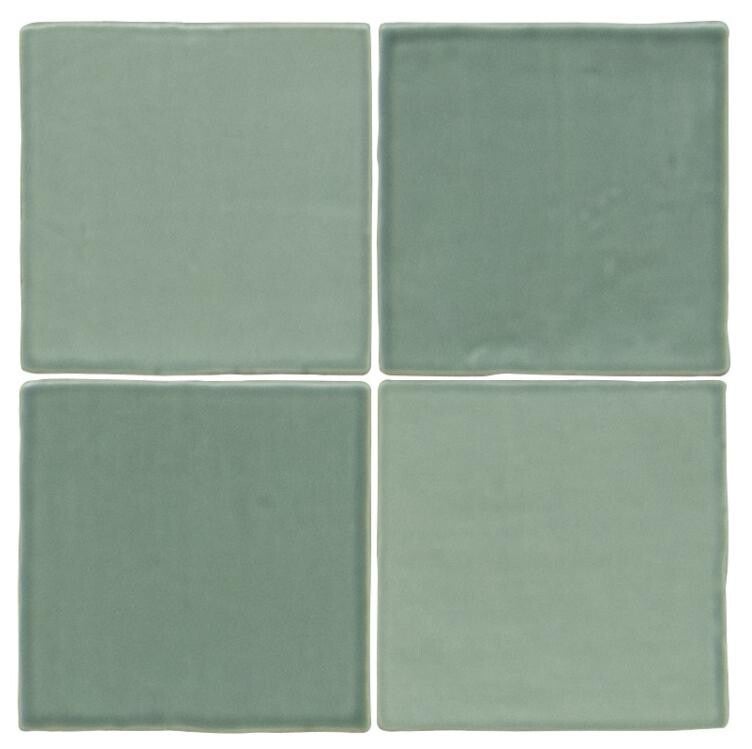 Handvorm wandtegel Sense Oxid 13x13 cm en 6,5x39,6 cm