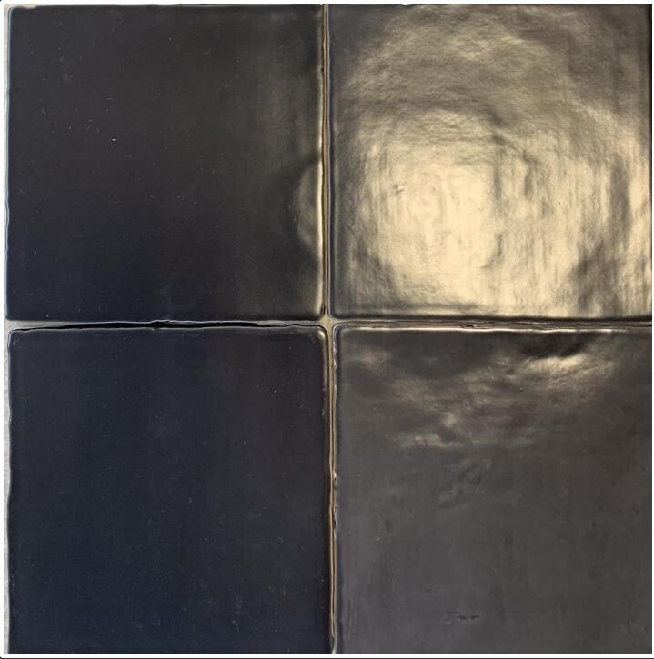 Handvorm wandtegel Sense Ink 13x13 cm en 6,5x39,6 cm