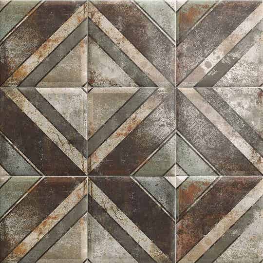 Industrial Diagonal 20x20 cm