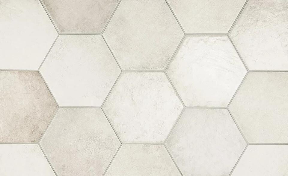 Hexagon Heritage Snow 17,5x20 cm