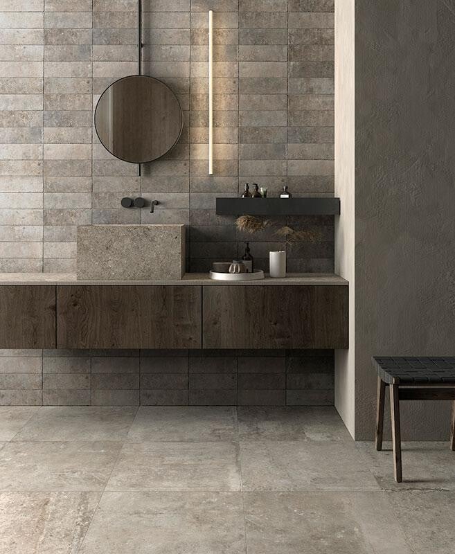 Badkamer Kronos Le Reverse Taupe Antique