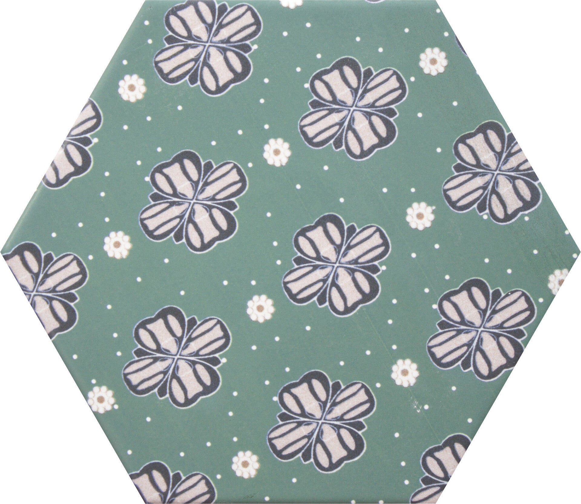 Hexagon Good Vibes decor nr 7  14x16 cm