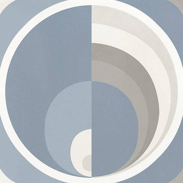 Pop Tile Sixties patroontegel Harris-R Celeste 29,3x29,3 cm