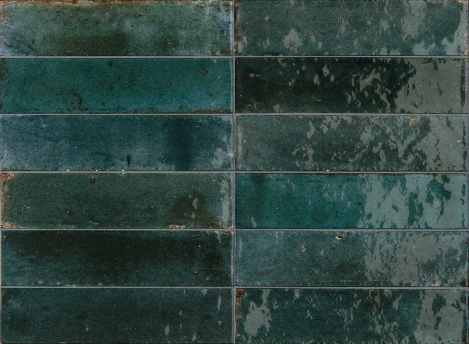 Wandtegel Lume Blue 6x24 cm