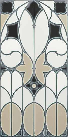 Wandpaneel Fenice Grey 40x80 cm