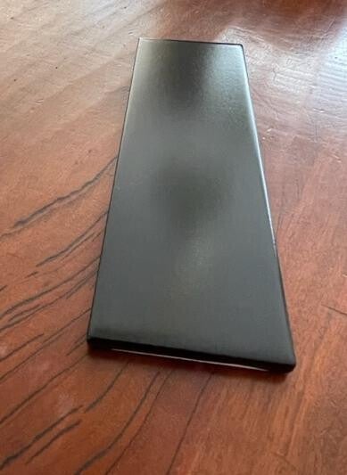 Platte strip Mosa 8334 zwart mat 4,5x14,7 cm