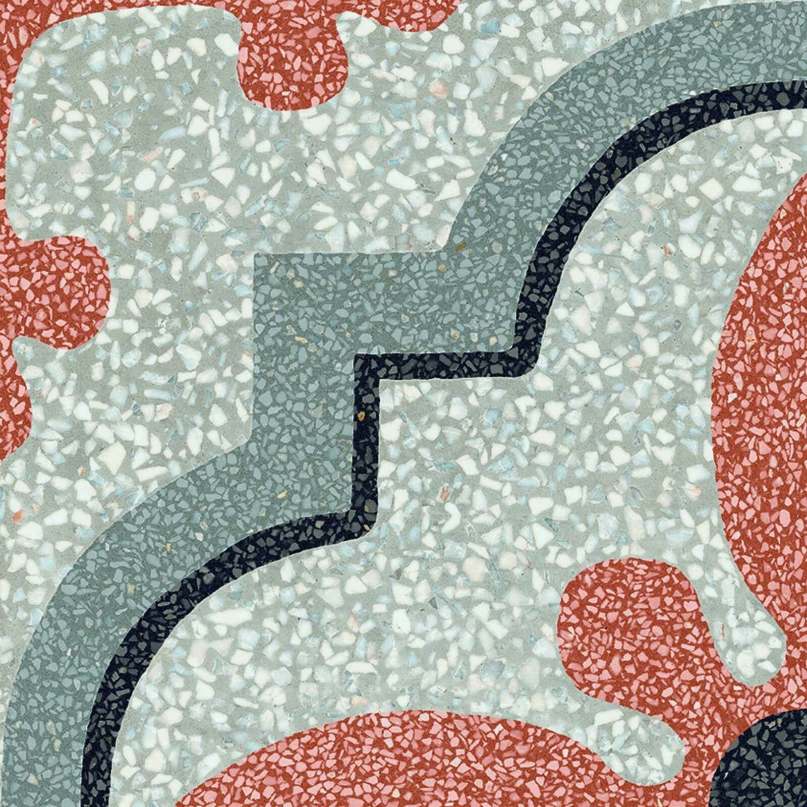 Terrazzo patroontegel Scaglie Tappeto nr 12  20x20 c4