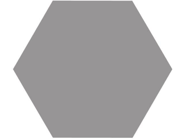 Hexagon Basic Grey 22x25 cm