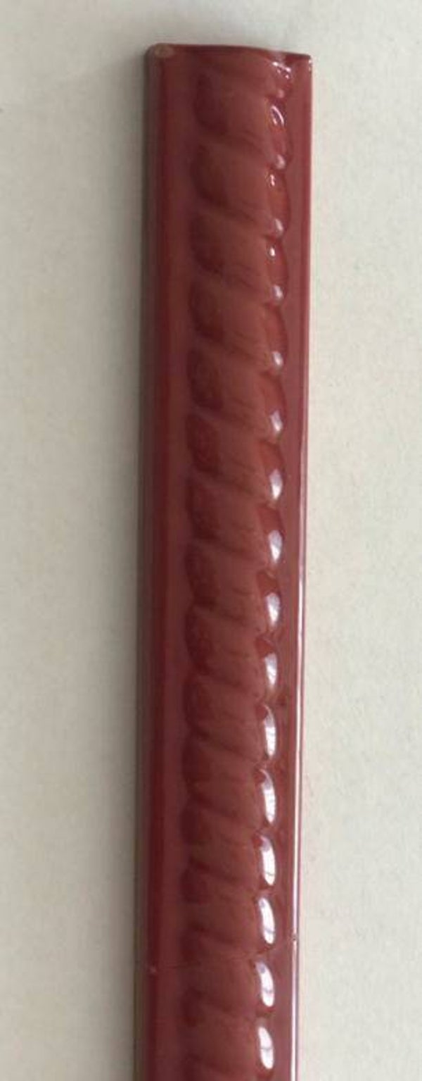 Kabelstrip bordeaux glans 2,5x20 cm