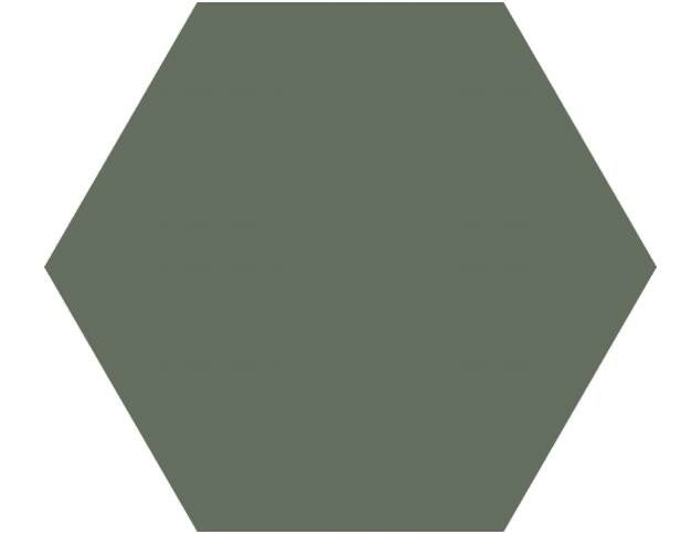 Hexagon Basic Moss 22x25 cm