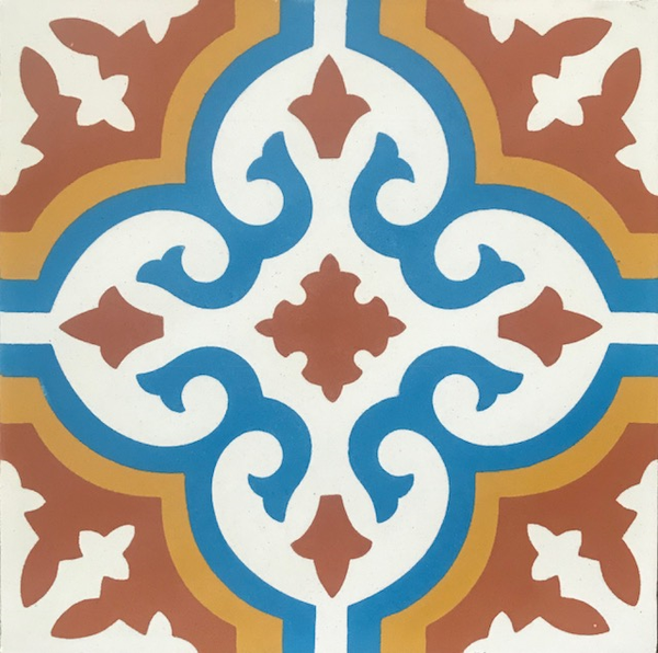 Zement Fliese Lisa 5024 20x20 cm