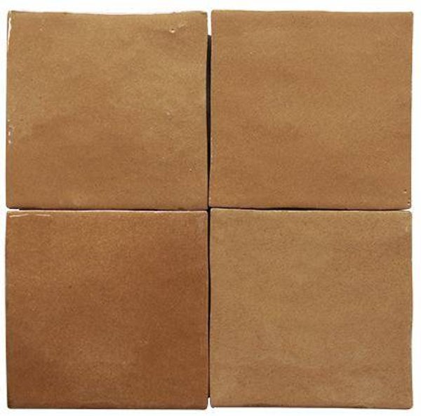 Zelliges miel 10x10 cm