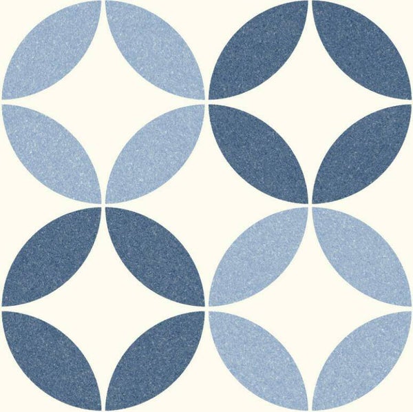 Patroontegel Riviera Nice Blue 25x25 cm