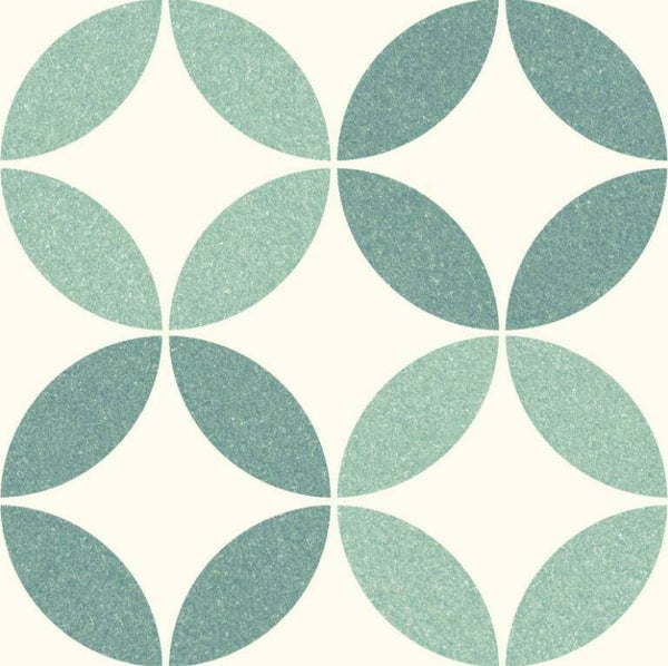 Patroontegel Riviera Nice Green 25x25 cm