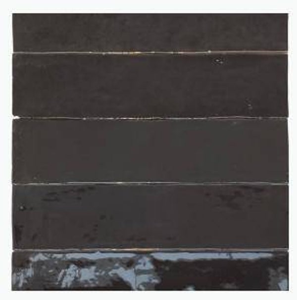 Atelier noir glans 6,2x25 cm