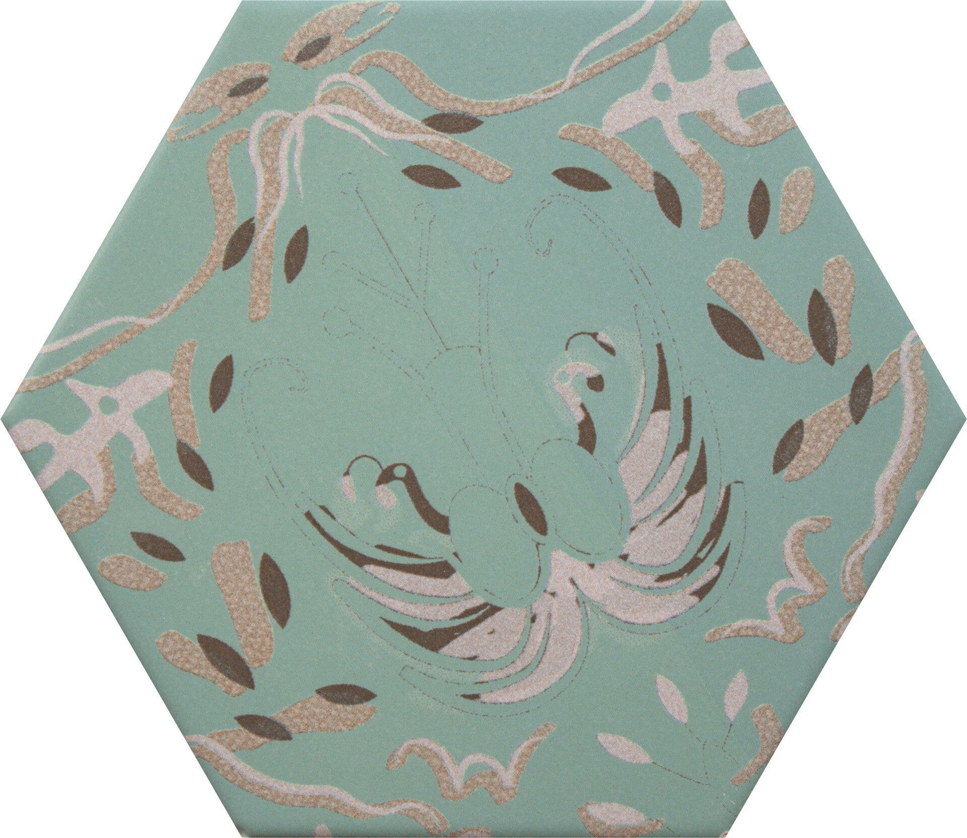 Hexagon Good Vibes decor nr 5  14x16 cm