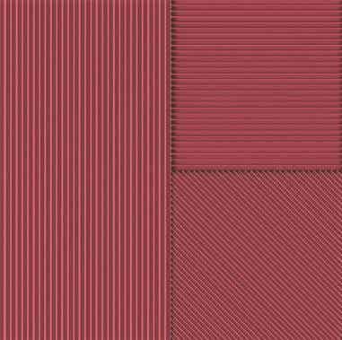 Wandtegel Lins Bordeaux 20x20 cm