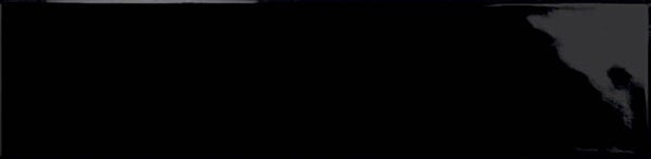 Wandtegel Black 7,5x30 cm