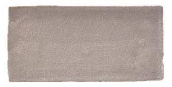 Wandtegel Manual Cracquelé platinum 7,5x15 cm