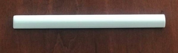 Potloodstrip wit glans 1x15 cm