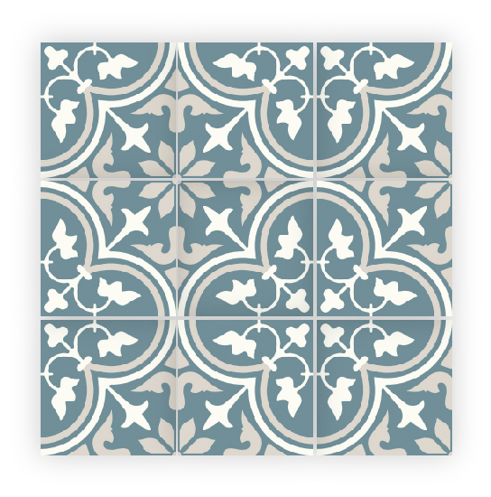 Patroontegel Tulip 2  20x20 cm