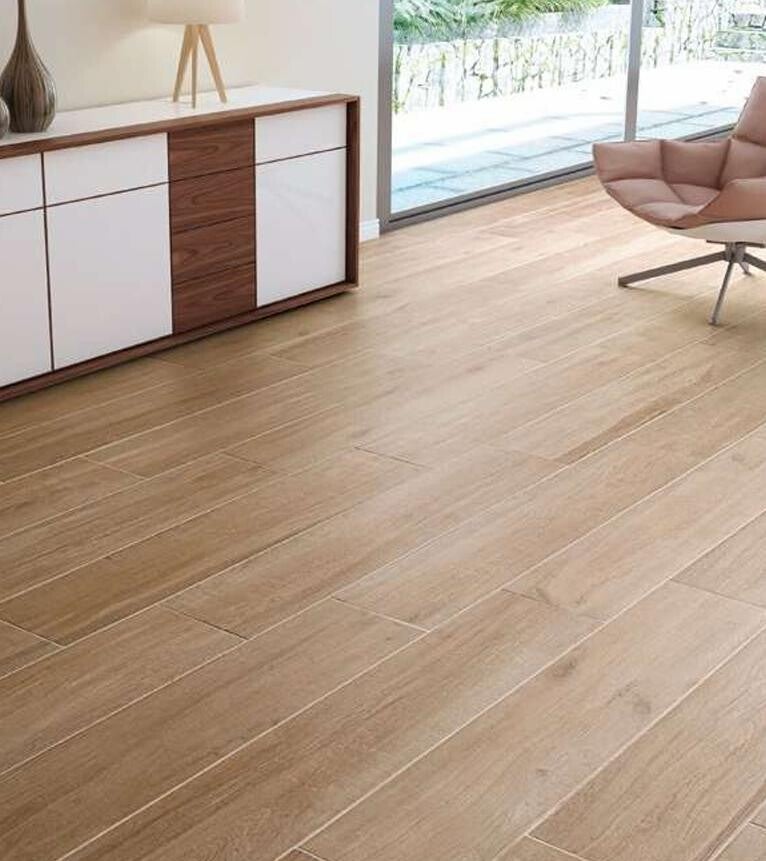 STN Torvik Natural, Blanco en Gris 23x120 cm