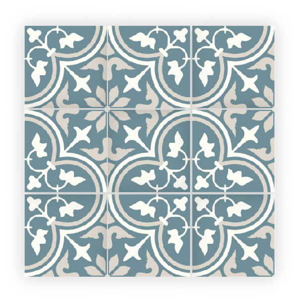 Patroontegel Tulip 2  20x20 cm