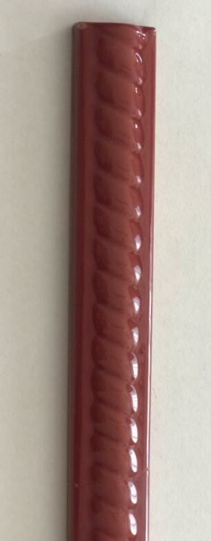 Kabelstrip bordeaux glans 2,5x20 cm