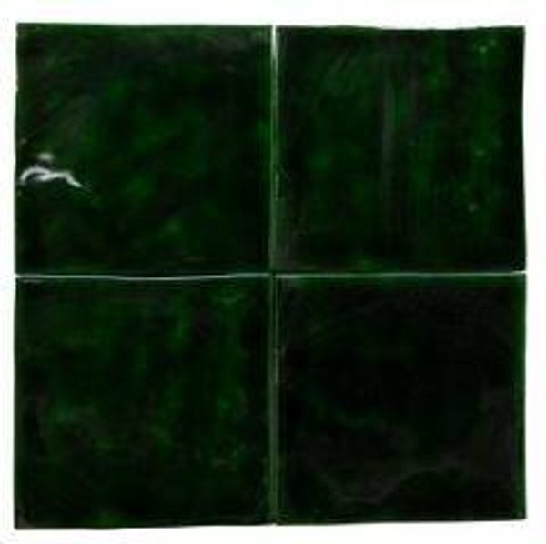 Zelliges verde cobre 10x10 cm