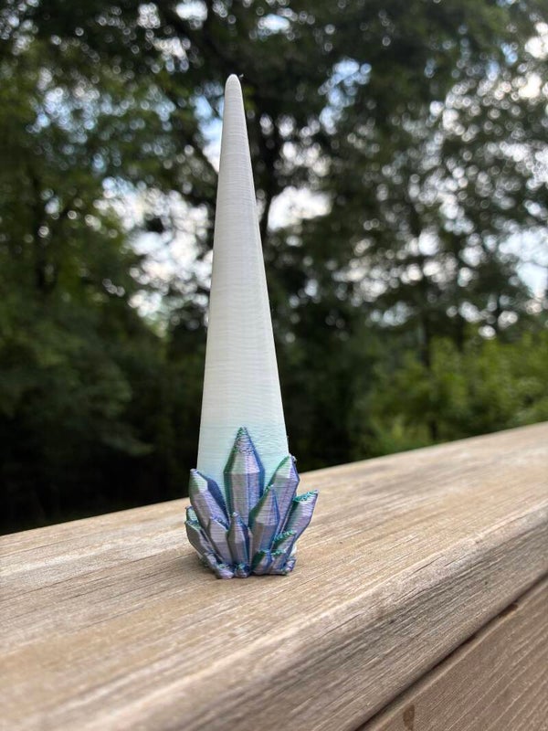 Gem Cluster Ring Cone