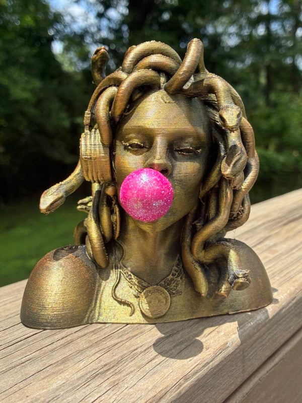 Medusa bust