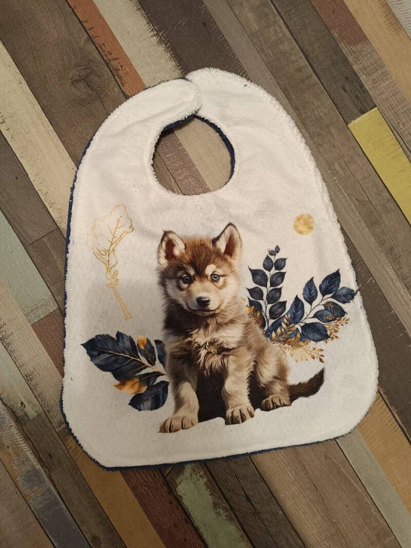 Bavoir loup 🐺