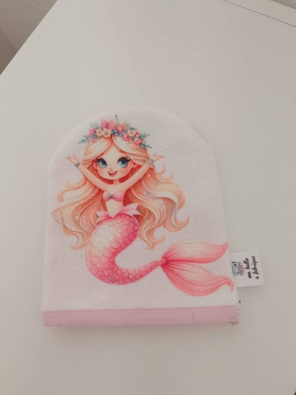 Gants de toilette sirène