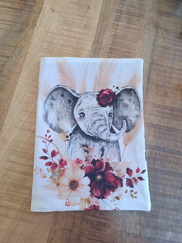 Protège carnet de santé éléphant