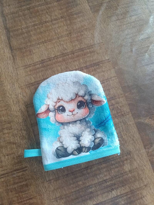 Gant de toilette mouton 🐑