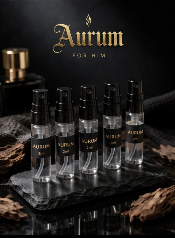 Aurum Sample Collection — 5 × 2ml For him