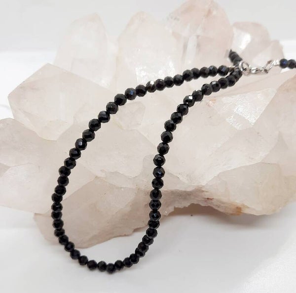 Kette Spinell facettiert 45 cm