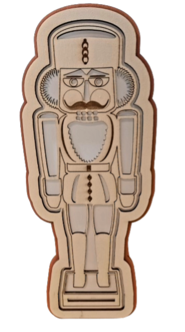 Fensterbild "Nussknacker"