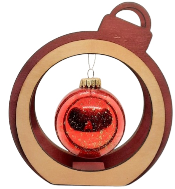 Rahmen "Weihnachtskugel"