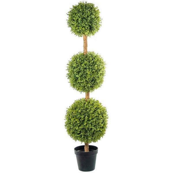 Planta Artificial Arbol Del Dinero-3 Bolas 165cm 165cm Alt. Maceta:ø23x21cm