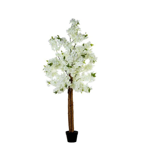 Planta Artificial Cerezo 160 Cm Blanco Cherry 4 Troncos 160 Cm.