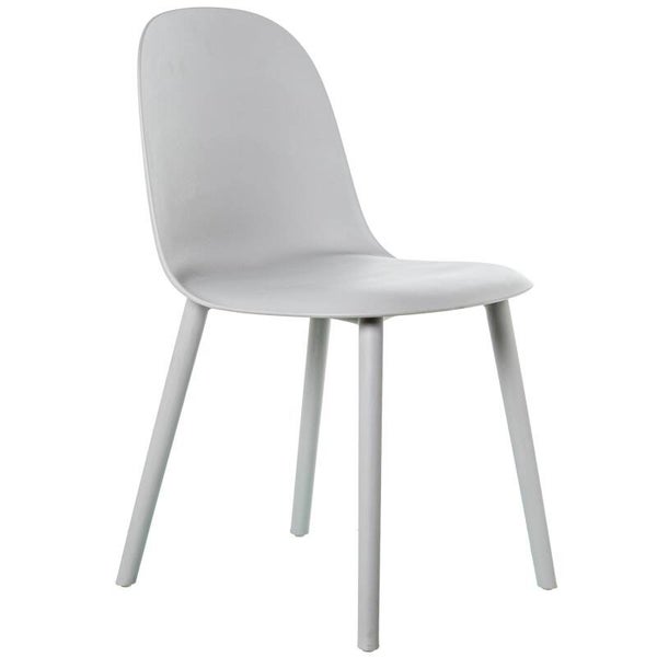 Silla Pp Gris 45x49x81cm Alt. Asiento:46cm