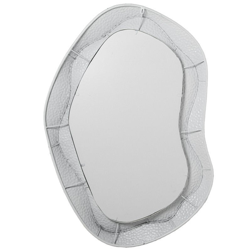 Espejo Metal Blanco 80x6,5x107 Cm.