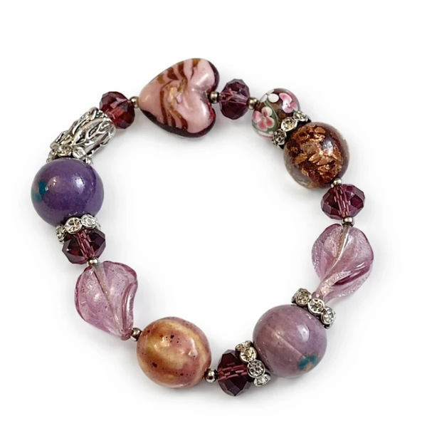 Bohemiskt armband med pärlor