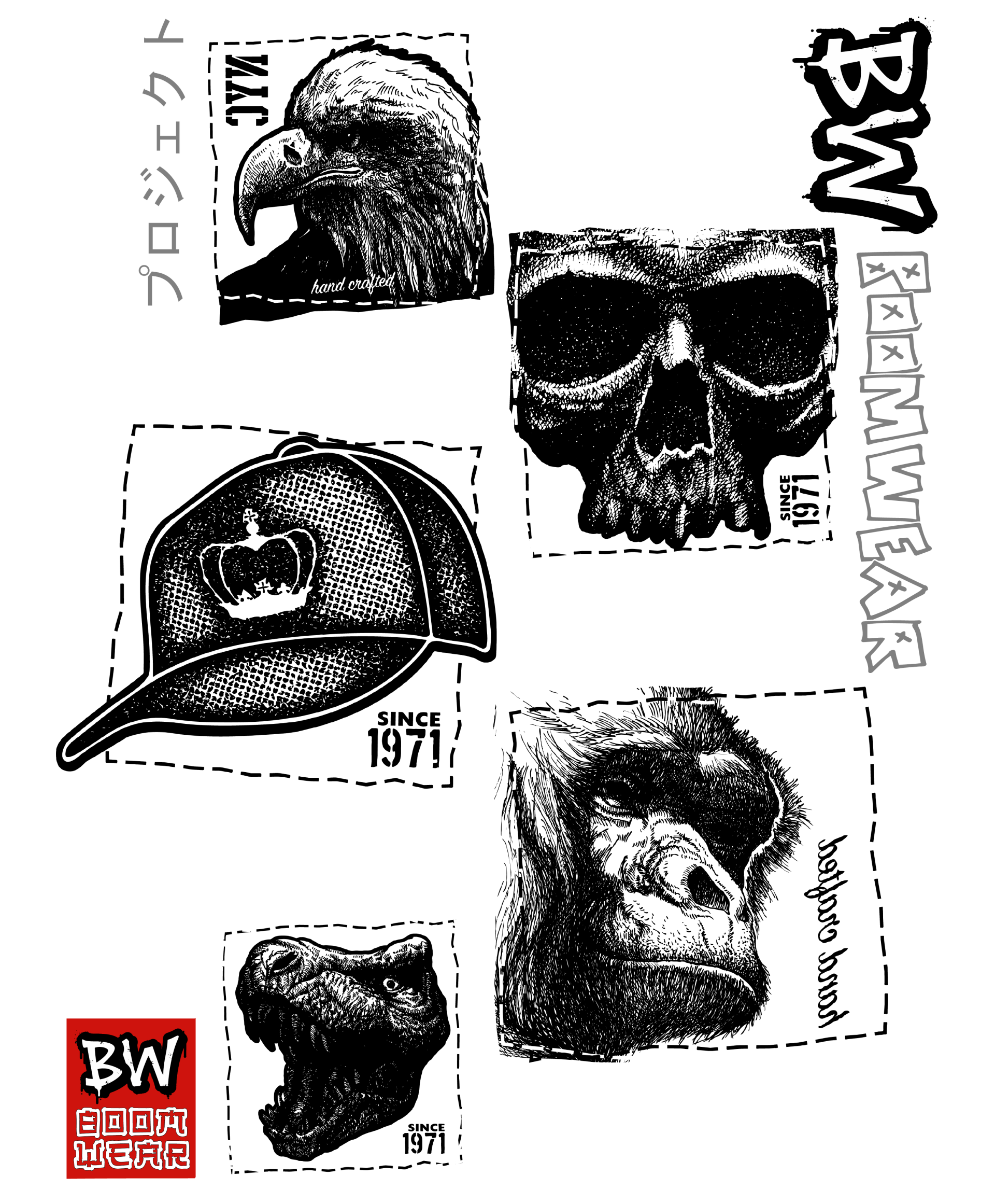 "Brooklyn Queens" Boom Wear Custom T-shirt